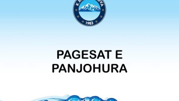 Mënyra e Pagesave të Ujit përmes Bankes